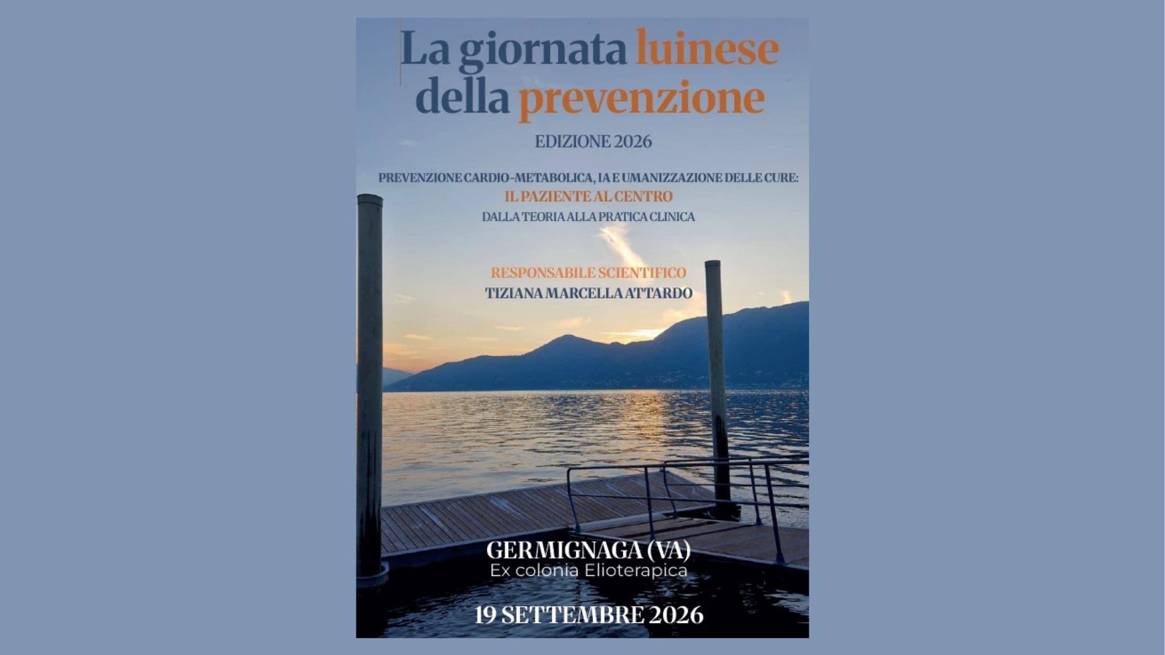 LA GIORNATA LUINESE DELLA PREVENZIONE TORNA CON LA SUA TERZA EDIZIONE