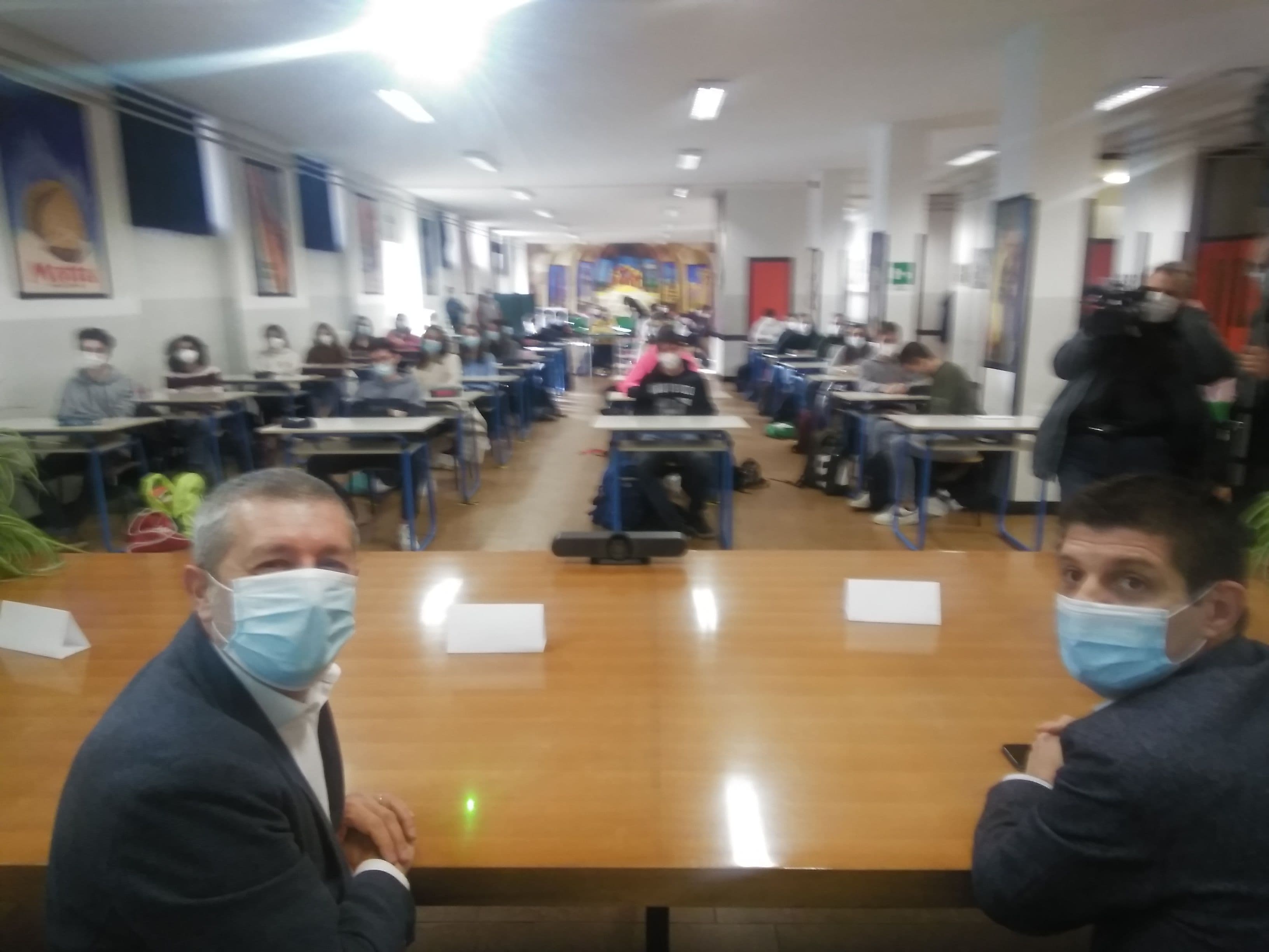 Al Liceo Ferraris di Varese il primo incontro in presenza dell'iniziativa "Libertà si...cura"