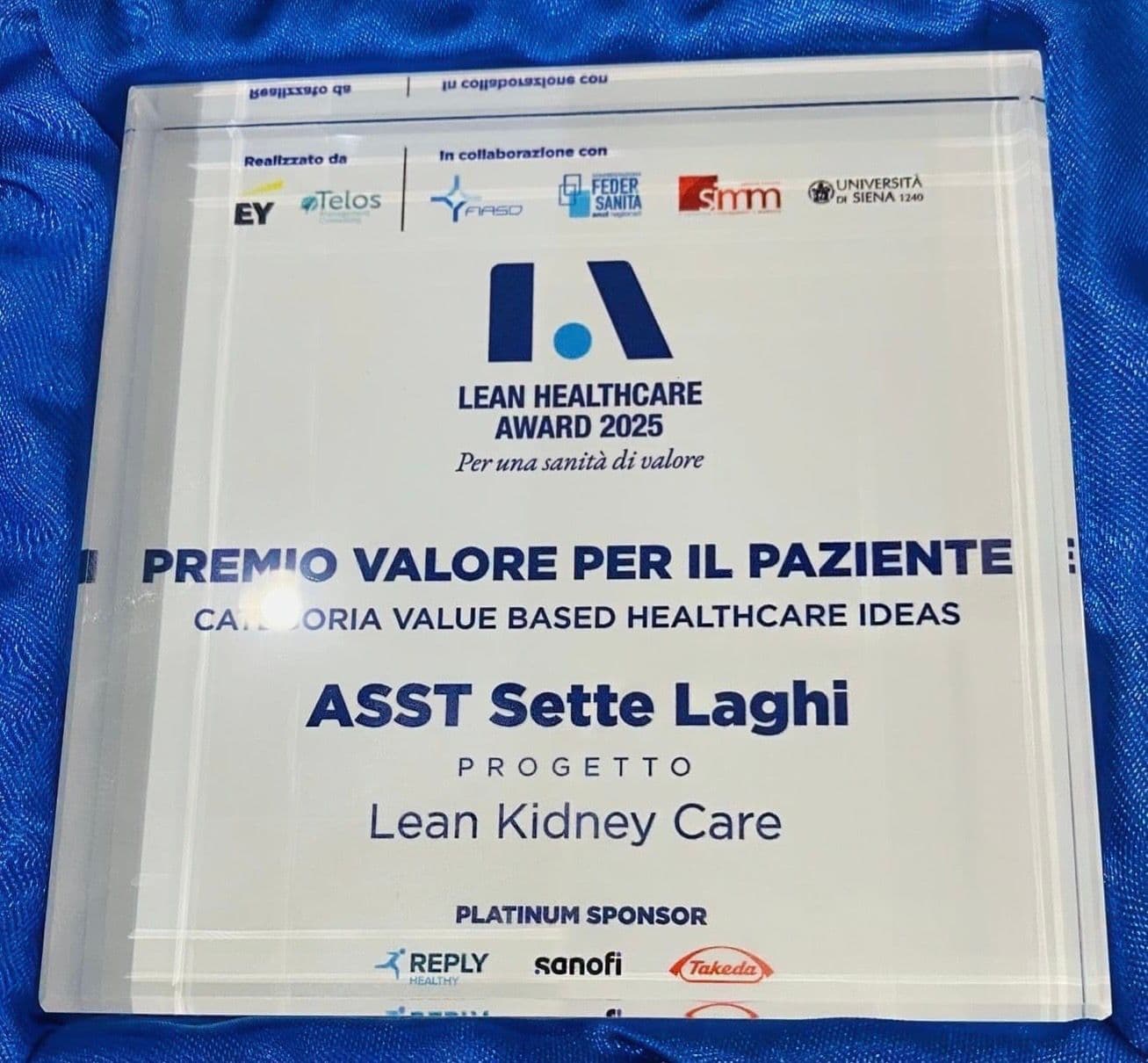 ASST Sette Laghi si aggiudica il premio Valore per il paziente del Lean Healthcare Award 2025